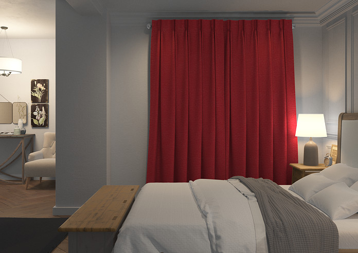 Maurice, Red - Made to Measure Curtains - Image 7